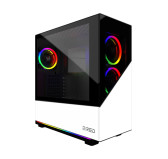 Boitier M.RED Elite White Rainbow ARGB Boitier M.RED Elite White Rainbow ARGB