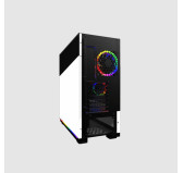Boitier M.RED Elite White Rainbow ARGB Boitier M.RED Elite White Rainbow ARGB