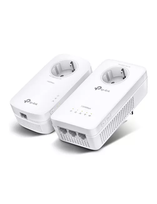 Pack 2x CPL TP-Link RJ45 1300Mbits Wifi AC1200 TL-WPA8631P KIT TP-Link - 1 Pack 2x CPL TP-Link RJ45 1300Mbits Wifi AC1200 TL-WPA8631P KIT TP-Link - 1