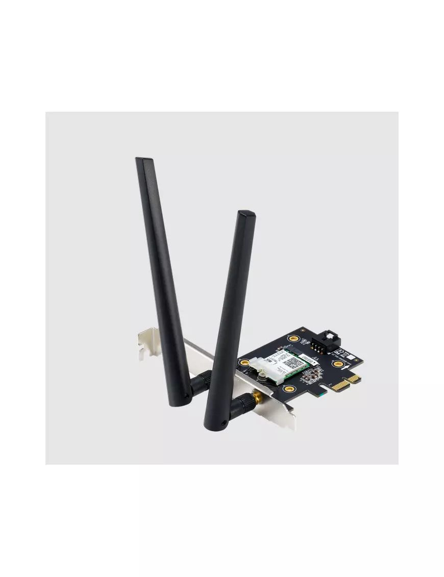 Carte PCI-Express Wifi 6 AX 3000 Bluetooth 5.0 Asus PCE-AX3000 Asus - 1