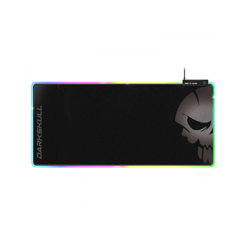 Tapis Spirit Of Gamer DarkSkull XXXL RGB Gaming 900x400x4mm