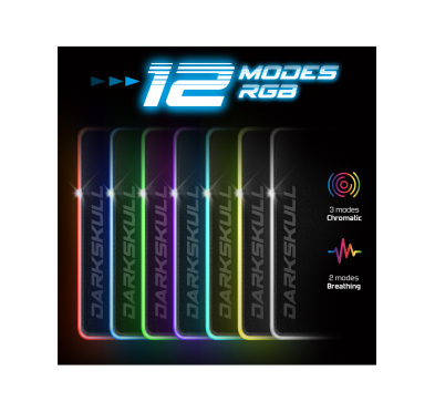 Tapis Spirit Of Gamer DarkSkull XXXL RGB Gaming 900x400x4mm Spirit of Gamer - 4