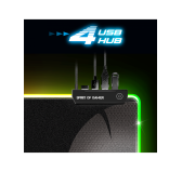Tapis Spirit Of Gamer DarkSkull XXXL RGB Gaming 900x400x4mm