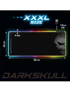 Tapis Spirit Of Gamer DarkSkull XXXL RGB Gaming 900x400x4mm Spirit of Gamer - 7