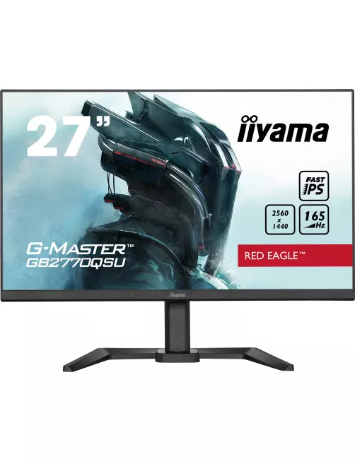 Ecran iiyama 27" G-Master GB2770QSU-B5 2560x1440 165Hz 0.5ms iiyama - 1