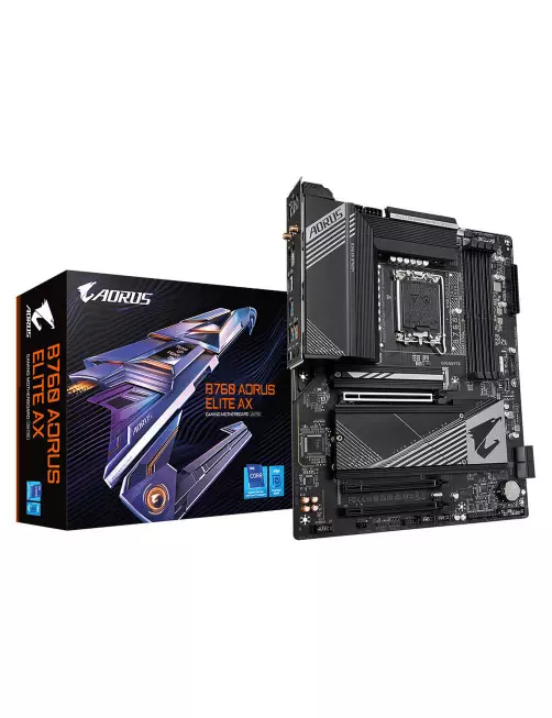 Carte Mère Gigabyte B760 AORUS ELITE AX DDR5 ATX Socket 1700 Gigabyte - 1