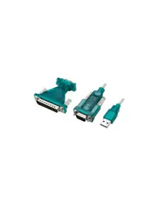 Adaptateur LogiLink UA0042B USB vers DB9 ou DB25 (RS232 9/25 broches) LogiLink - 1
