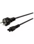 Cable Alimentation PC 220V Trèfle 3m Générique - 1