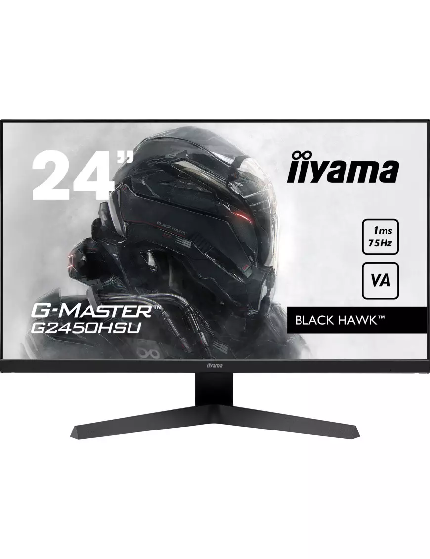 Ecran iiyama 24" G-Master G2450HS-B1 1920x1080 75Hz 1ms iiyama - 1