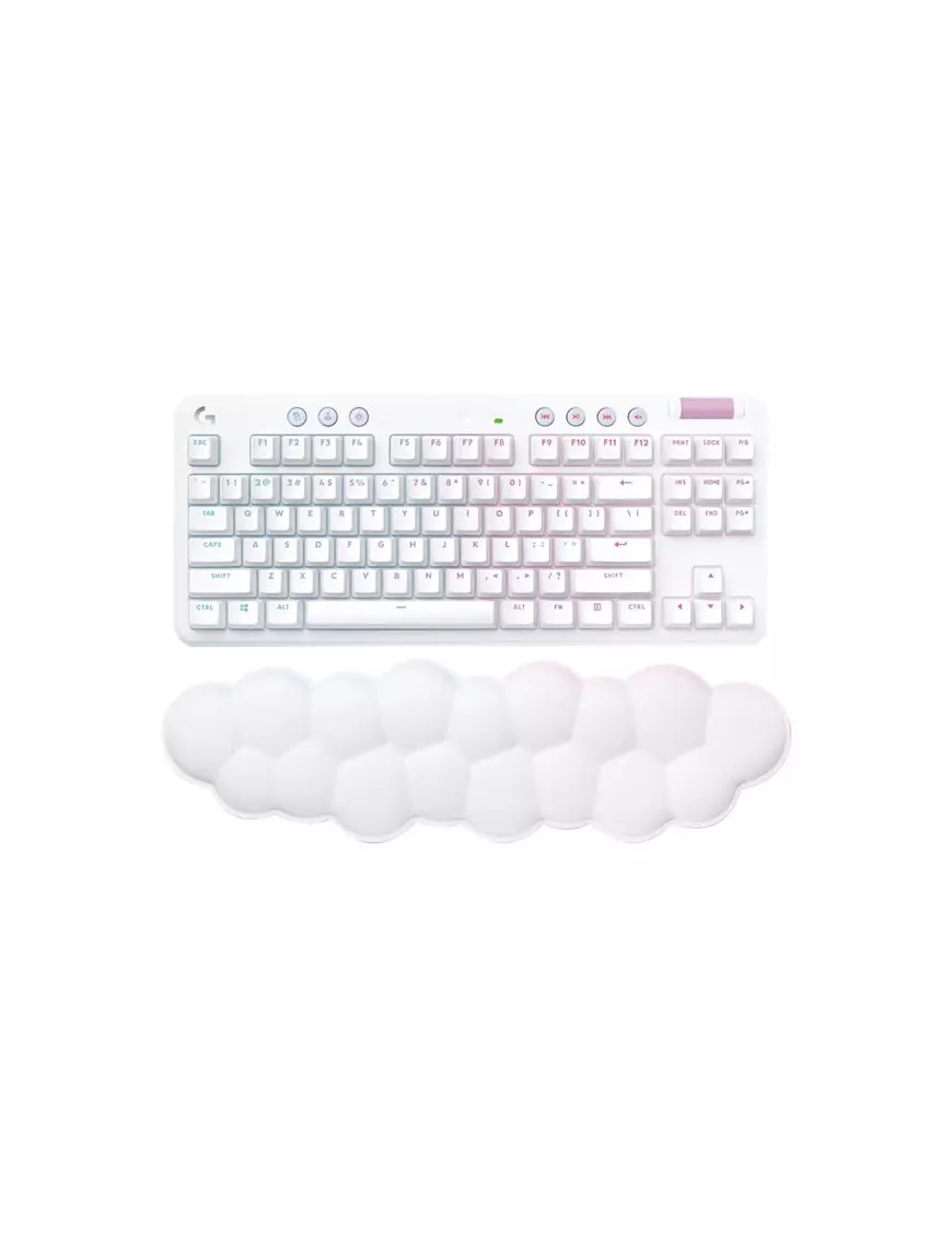 Clavier Logitech G715 TKL Aurora Blanc Lightspeed (GX RED) Logitech - 1