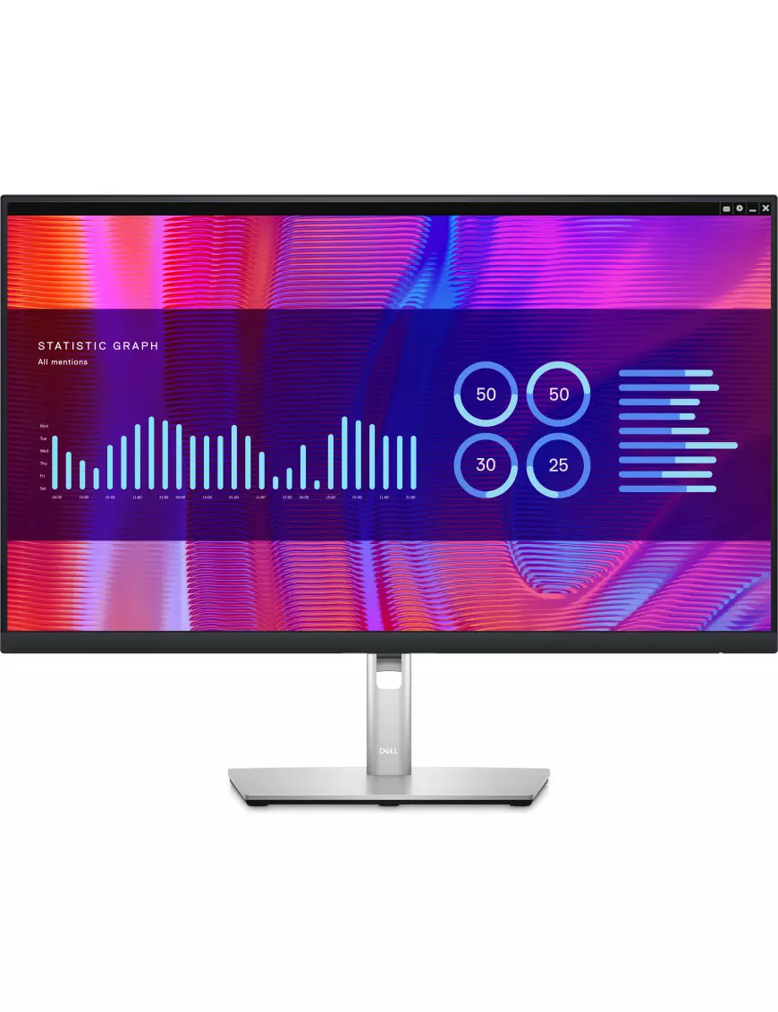 Ecran Dell 27" P2723DE 2560x1440 60Hz 5ms USB-C PD 90Watts Dell - 1