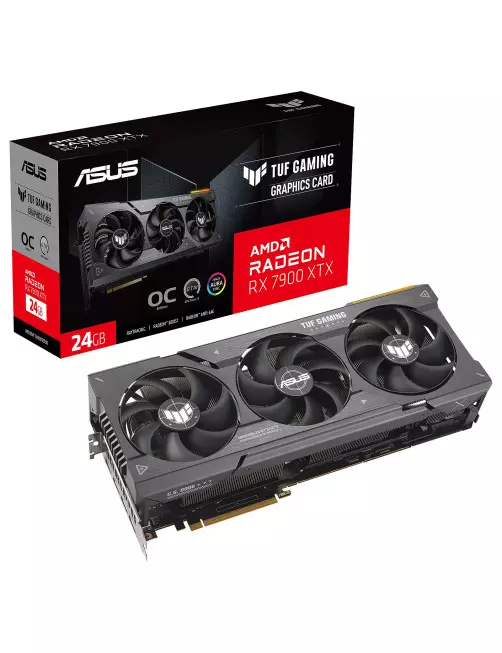 Carte Graphique Asus Geforce TUF RX 7900 XTX Gaming OC 24Go Asus - 1 Carte Graphique Asus Geforce TUF RX 7900 XTX Gaming OC 24Go Asus - 1