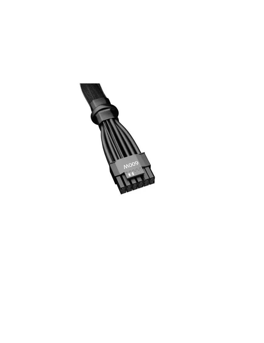 Câble d’alimentation Be Quiet 600W PCIe 5.0 12VHPWR (BC072) Be Quiet - 1