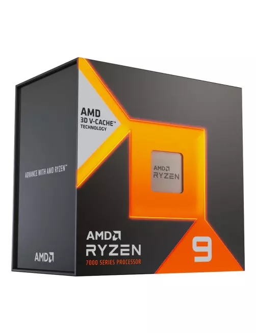 Processeur AMD RYZEN 9 7900X3D 4.4/5.6Ghz 140M 12Core 120W AM5 AMD - 1 Processeur AMD RYZEN 9 7900X3D 4.4/5.6Ghz 140M 12Core 120W AM5 AMD - 1