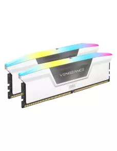 DDR5 Corsair Vengeance RGB Kit 32Go 2x16Go 6200Mhz CL36 Blanc Corsair - 2