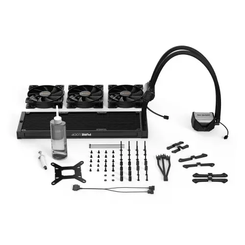 Kit WaterCooling Be Quiet Pure Loop 360mm Be Quiet - 1 Kit WaterCooling Be Quiet Pure Loop 360mm Be Quiet - 1