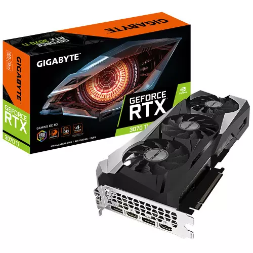Carte Graphique Gigabyte GV-N307TGAMING-8GD RTX 3070 Ti GAMING 8G Gigabyte - 1 Carte Graphique Gigabyte GV-N307TGAMING-8GD RTX 3070 Ti GAMING 8G Gigabyte - 1