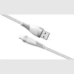 Cable USB vers Lightning 2.4A Fairplay 1M Blanc TORILIS Fairplay - 1