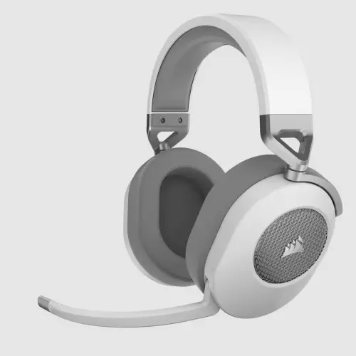 Casque Corsair HS65 Wireless Gaming Blanc Corsair - 1 Casque Corsair HS65 Wireless Gaming Blanc Corsair - 1