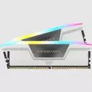 DDR5 Corsair Vengeance RGB Kit 32Go 2x16Go 6000Mhz CL36 Blanc XMP