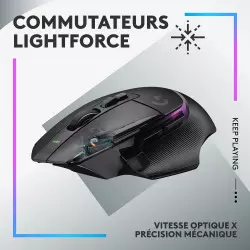 Souris Logitech G G502X Plus LightSpeed Gaming Noir