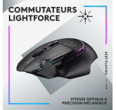 Souris Logitech G G502X Plus LightSpeed Gaming Noir