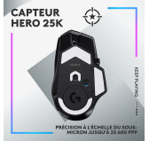 Souris Logitech G G502X Plus LightSpeed Gaming Noir