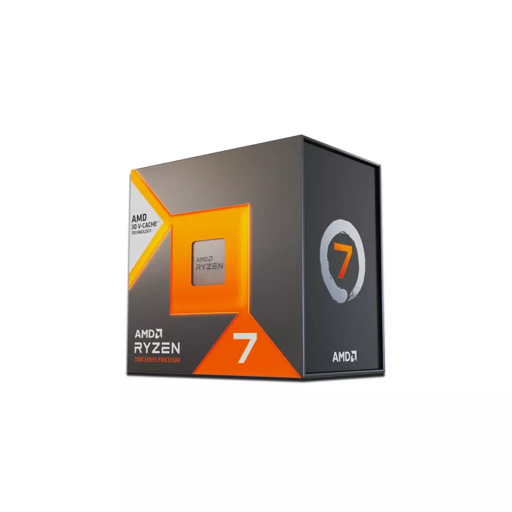 Processeur AMD RYZEN 7 7800X3D 4.2/5Ghz 104M 8Core 120W AM5