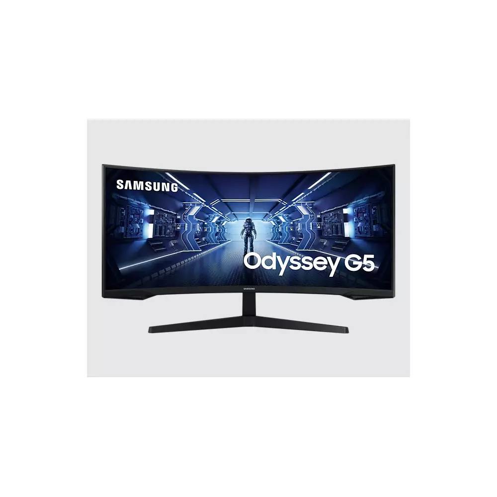 Ecran Samsung 34" Odyssey G5 C34G55TWWP 3440x1440 165Hz 1ms Curve