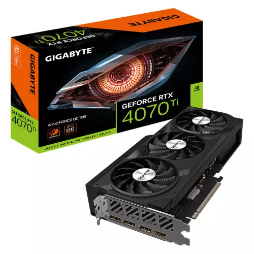 Carte Graphique Gigabyte RTX 4070 Ti WINDFORCE OC 12G