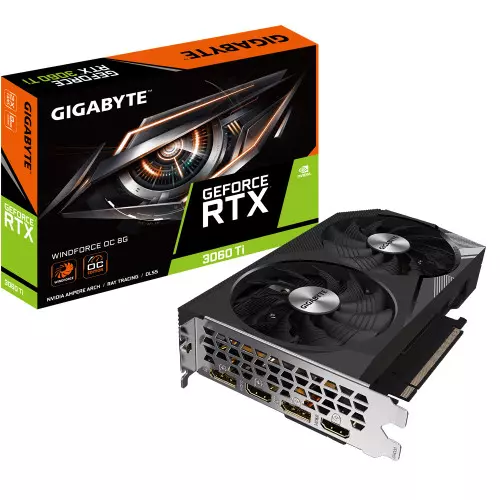 Gigabyte GV-N306TWF2OC-8GD RTX 3060 Ti WINDFORCE OC 8G