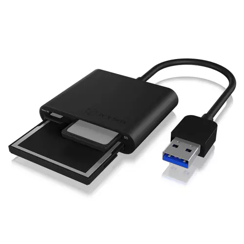 Lecteur de Carte Externe ICY BOX IB-CR301-U3 USB 3.0 Multi Cartes