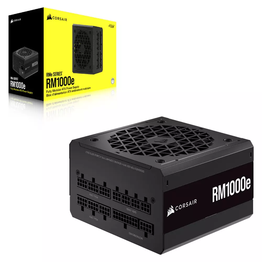 Alimentation Corsair RM1000e 1000 Watts 80Plus Gold ATX 3.0