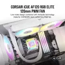 Ventilateur Corsair iCUE AF120 RGB ELITE 120 mm Blanc