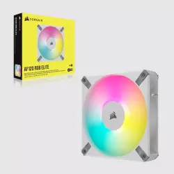 Ventilateur Corsair iCUE AF120 RGB ELITE 120 mm Blanc