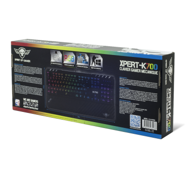 Clavier Spirit of Gamer Mécanique LED RGB XPERT-K700