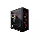 Boitier M.RED Black Destroyer TG Metal MESH Alpha ARGB