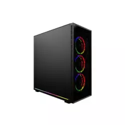 Boitier M.RED Black Destroyer TG Metal MESH Alpha ARGB