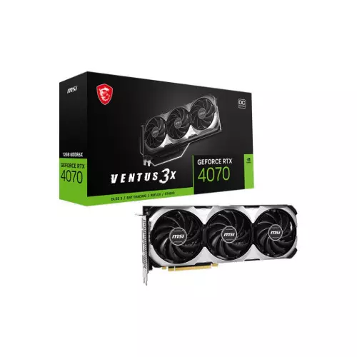 Carte Graphique MSI RTX 4070 VENTUS 3X 12G OC