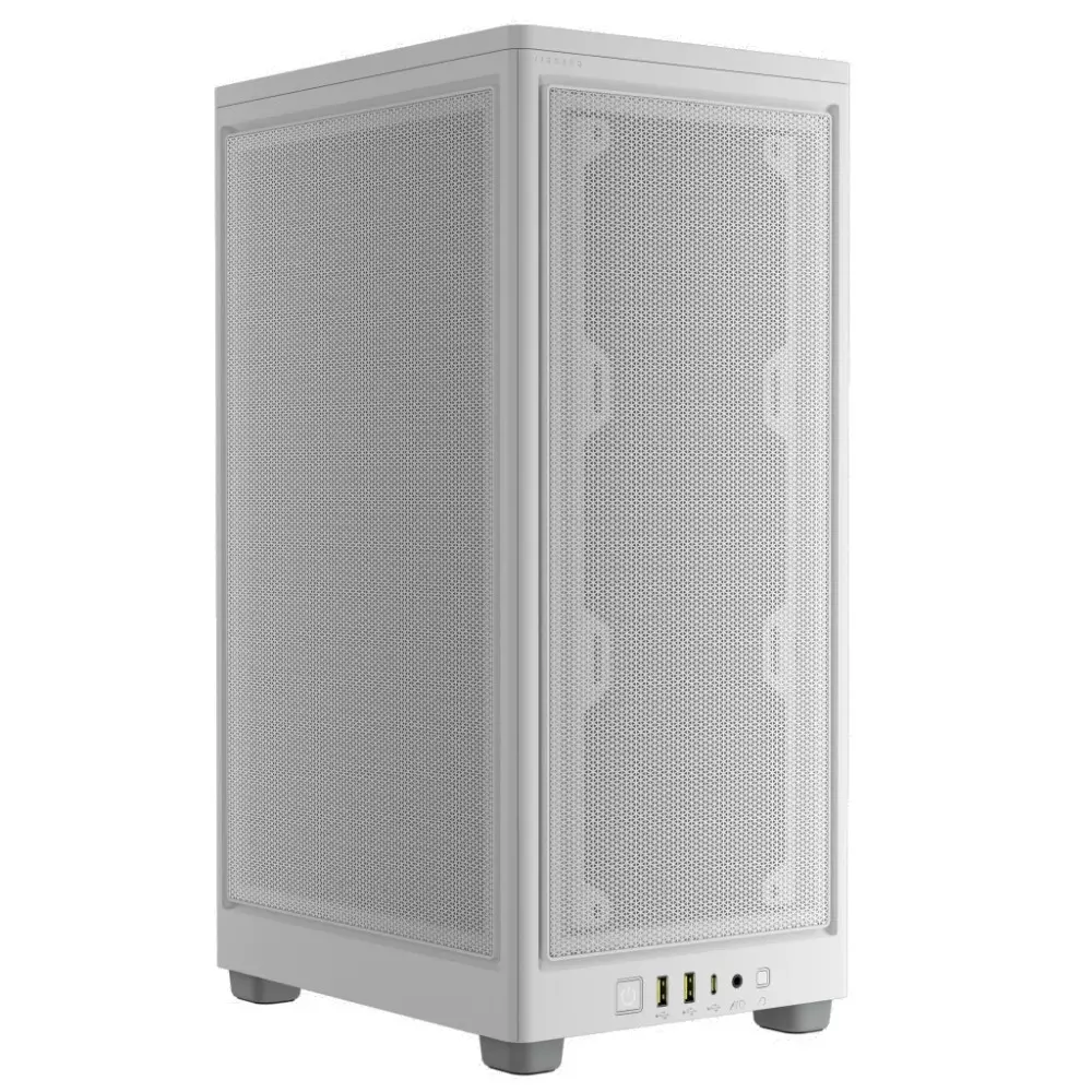 Boitier Corsair iCUE 2000D Airflow Mini-ITX Blanc Boitier Corsair iCUE 2000D Airflow Mini-ITX Blanc