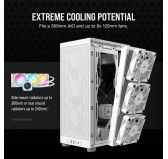 Boitier Corsair iCUE 2000D Airflow Mini-ITX Blanc Boitier Corsair iCUE 2000D Airflow Mini-ITX Blanc