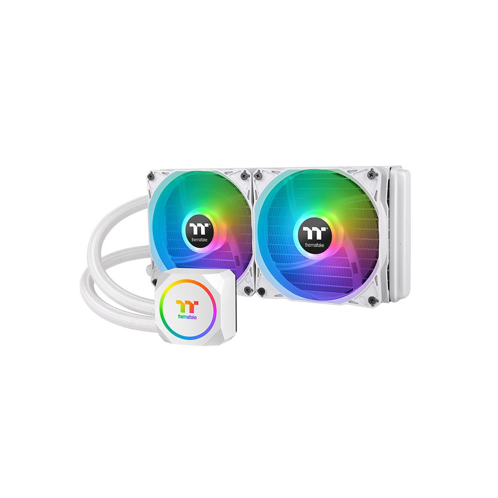 WaterCooling Thermaltake TH240 ARGB Sync Snow Edition Blanc 240mm WaterCooling Thermaltake TH240 ARGB Sync Snow Edition Blanc 240mm