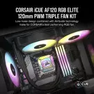 Ventilateur Corsair iCUE AF120 RGB ELITE Triple Pack 120 mm