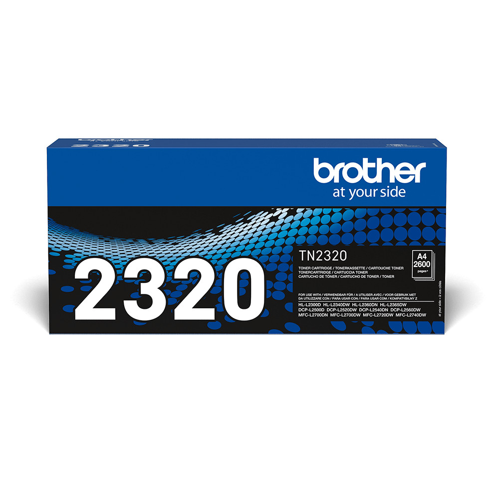 Toner Brother TN-2320 Noir 2600 pages Toner Brother TN-2320 Noir 2600 pages