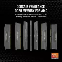 DDR5 Corsair Vengeance Kit 64Go 2x32Go 5200Mhz CL40 EXPO