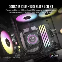 WaterCooling Corsair iCUE H170i ELITE LCD XT 420mm