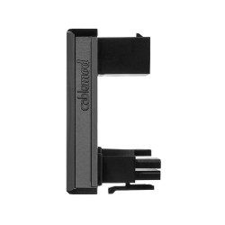 Rallonge d'alimentation 12VHPWR 600Watts 16AWG coudé type B
