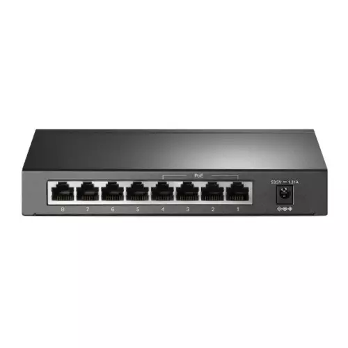 Switch RJ45 TP-Link TL-SG1008P 10/100/1000 Mbps 8 Ports (4xPoE)