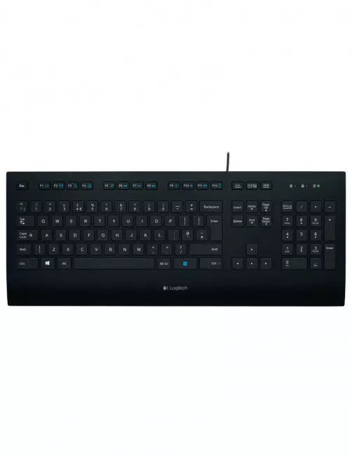 Clavier Logitech Corded Keyboard K280e USB