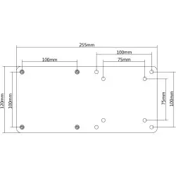 Support VESA pour Intel NUC ICY BOX IB-MSA103-VM